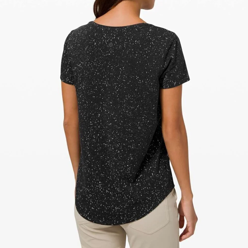 Lululemon Love Crew *Splatter - 10 Black